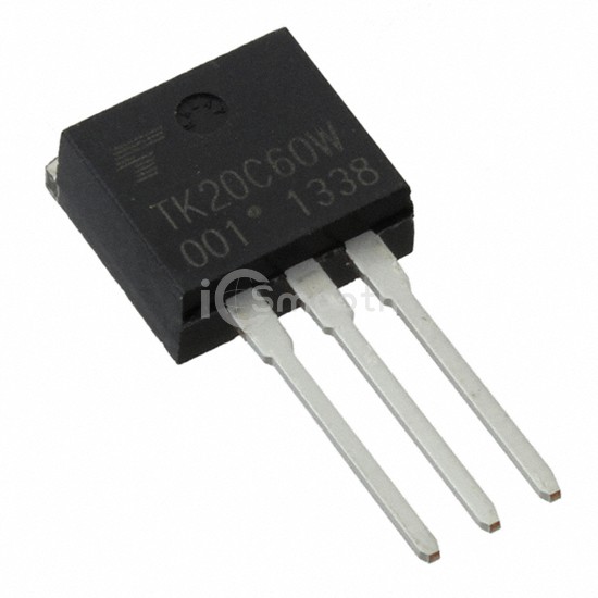 TK20C60W,S1VQ - Toshiba Semiconductor and Storage - Transistors - FETs, MOSFETs - Single