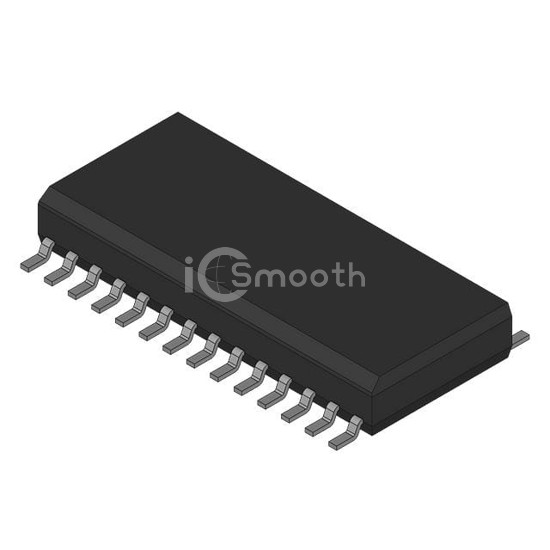 MX7828KCWI - Analog Devices Inc./Maxim Integrated - Data Acquisition - Analog to Digital Converters (ADC)