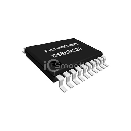 N76E003AS20 - Nuvoton Technology Corporation - Embedded - Microcontrollers