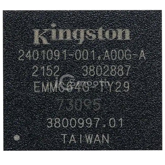 EMMC64G-TY29-5B111 - Kingston - Memory