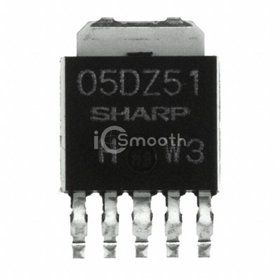 PQ05DZ51J00H - Sharp Microelectronics - PMIC - Voltage Regulators - Linear
