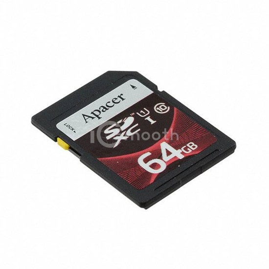 AP64GSDXC10U1-B - Apacer Memory America - Memory Cards