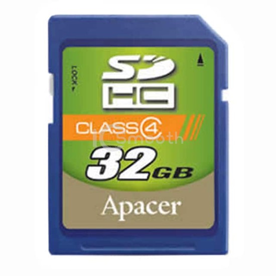 AP32GSDHC4-B - Apacer Memory America - Memory Cards