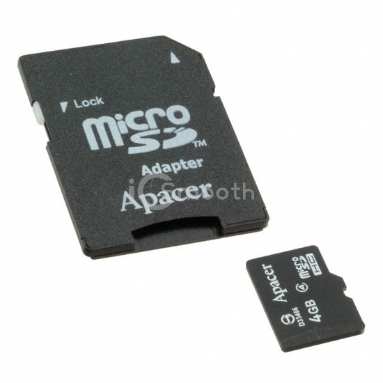 AP4GMCSH4-B - Apacer Memory America - Memory Cards