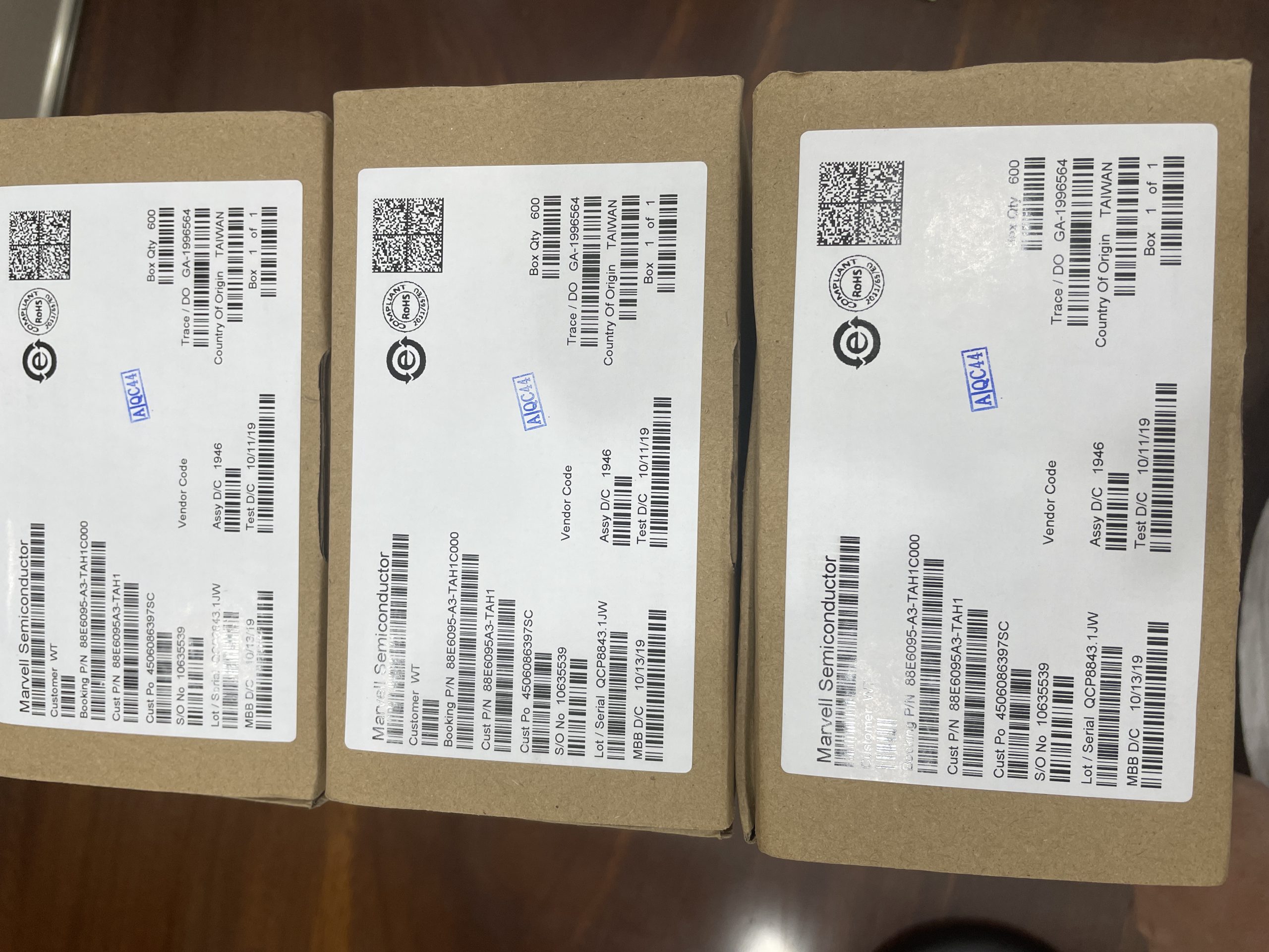 Marvell 88E6095A3-TAH1 Ethernet Switch IC