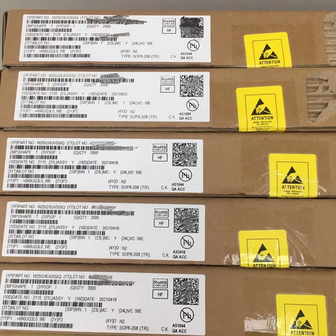 Winbond W25Q16JVSSIQ 16Mb Serial NOR Flash Memory IC